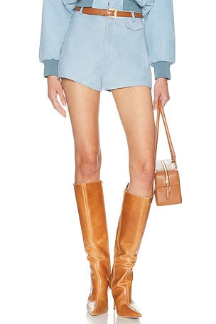 The Suede Micro Shorts Helsa